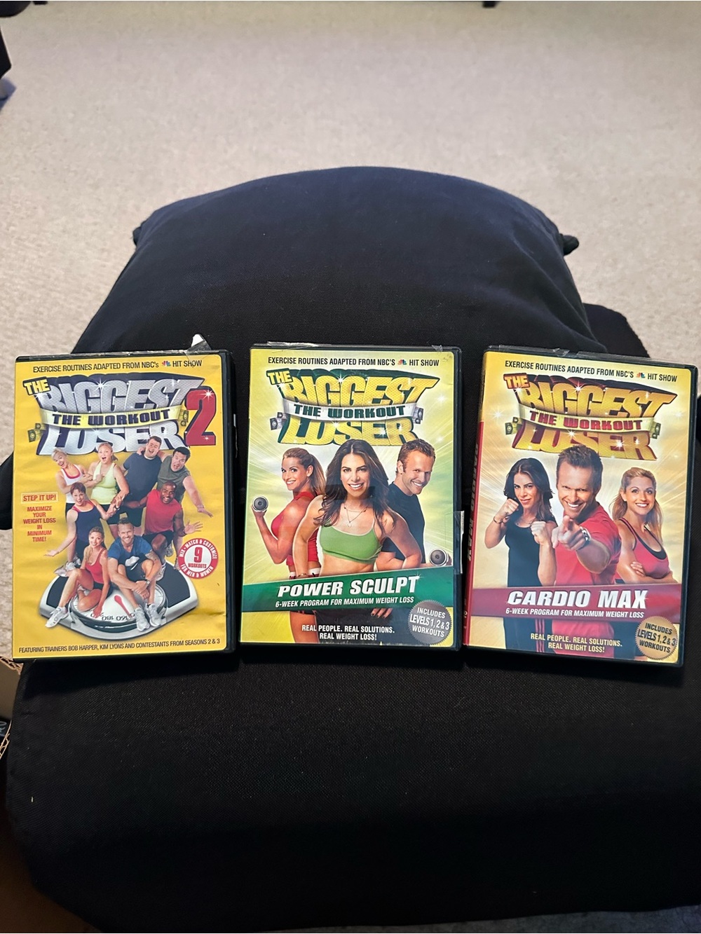 The Biggest Loser Workout DVD Set - Green/Yellow/Red Covers